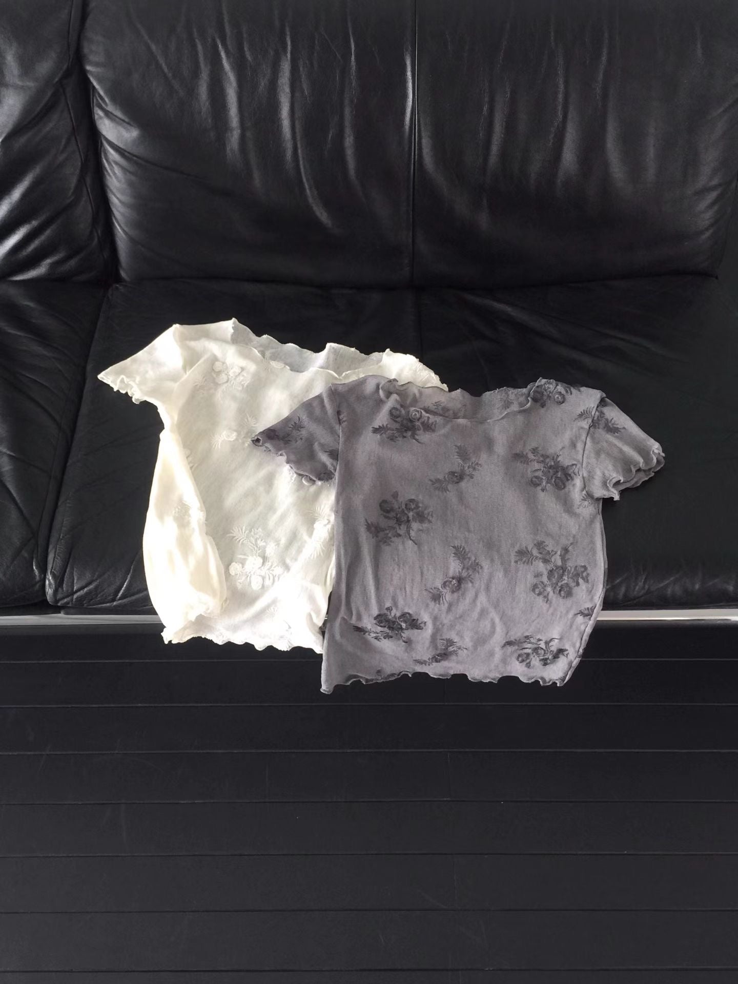 Wildflower Sheer Top / 必買!夏天必備刺繡Top ִֶָ𓂃 ࣪˖ ִִֶֶָ🥀་༘࿐