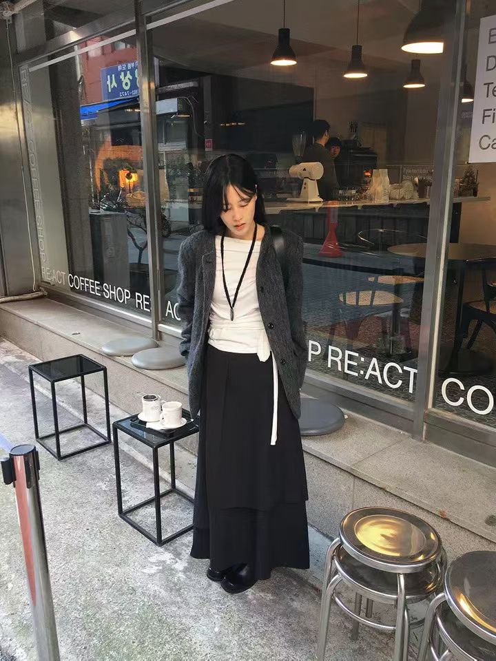 現貨 Layer Skirt #Black