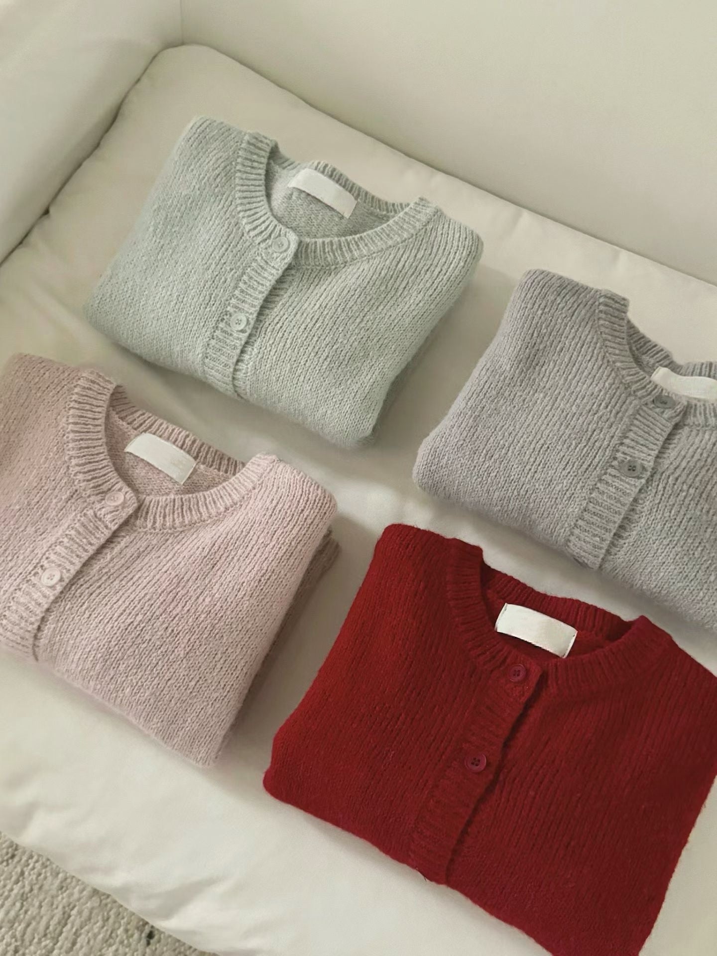 現貨 Llama Wool Cardigan #Pink / 柔和粉色🩰🎀