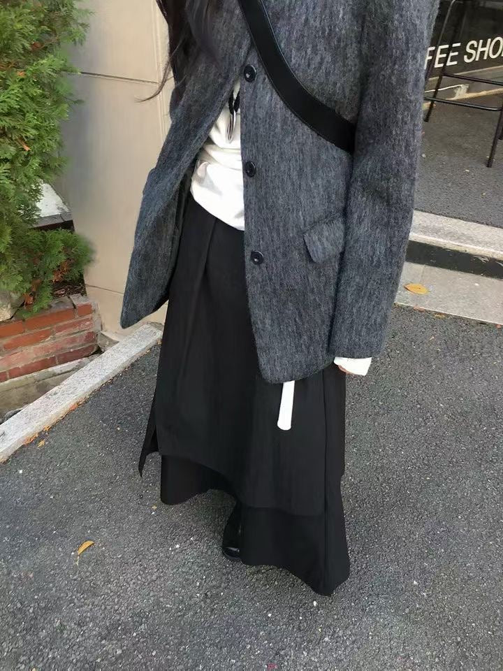 現貨 Layer Skirt #Black