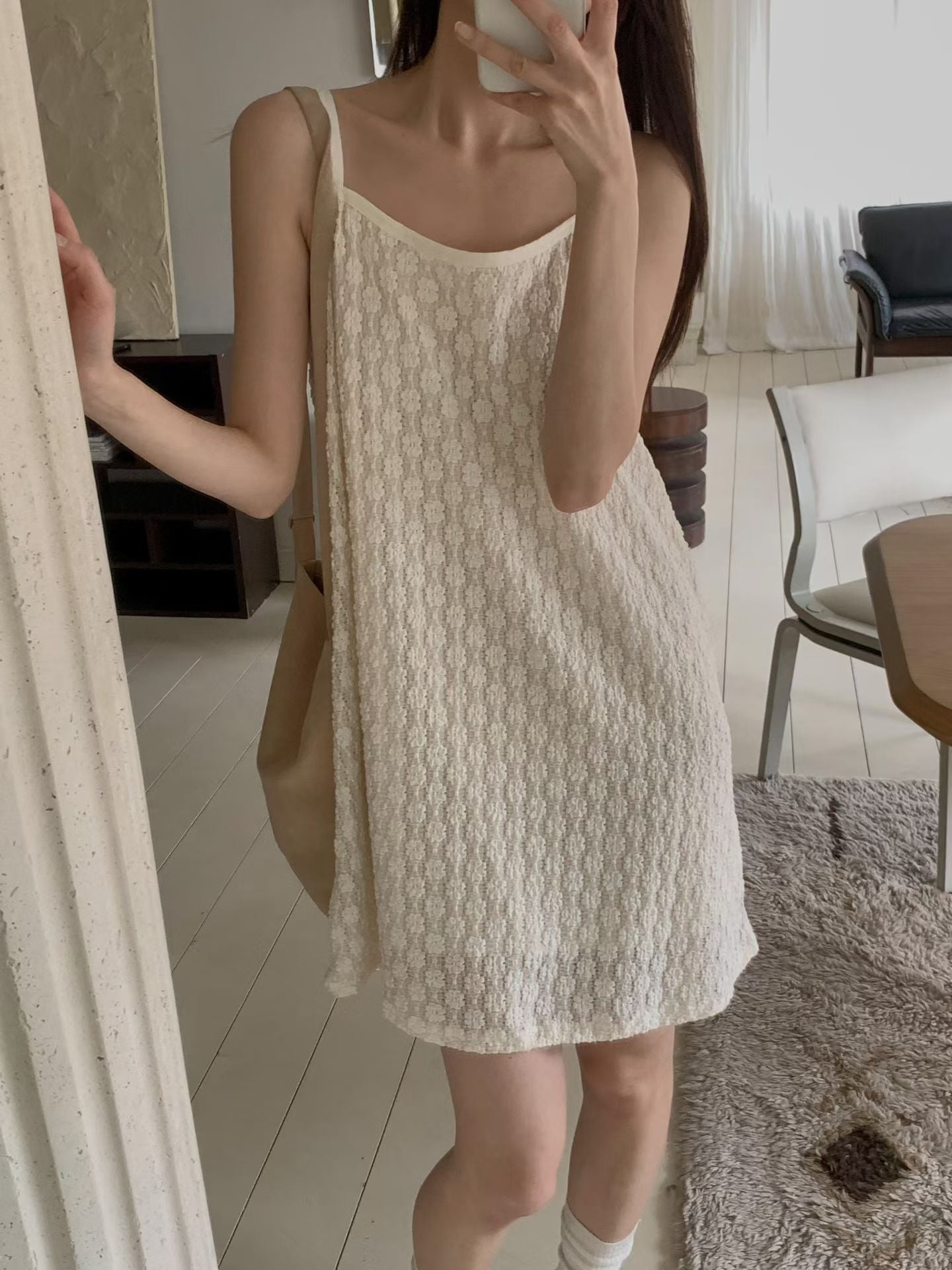 Lace Cami Dress / 靚靚布料🪿🤍