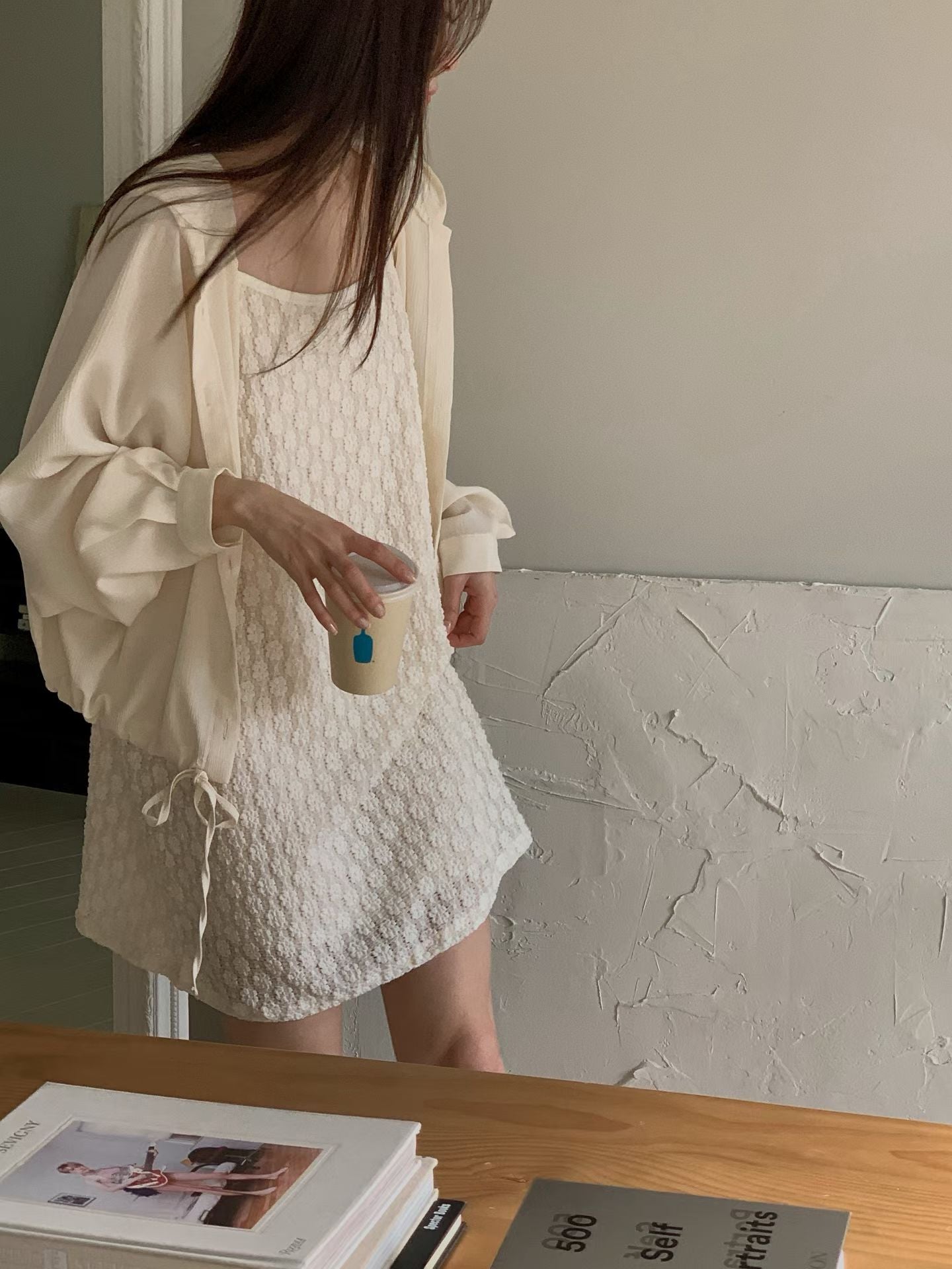 Lace Cami Dress / 靚靚布料🪿🤍