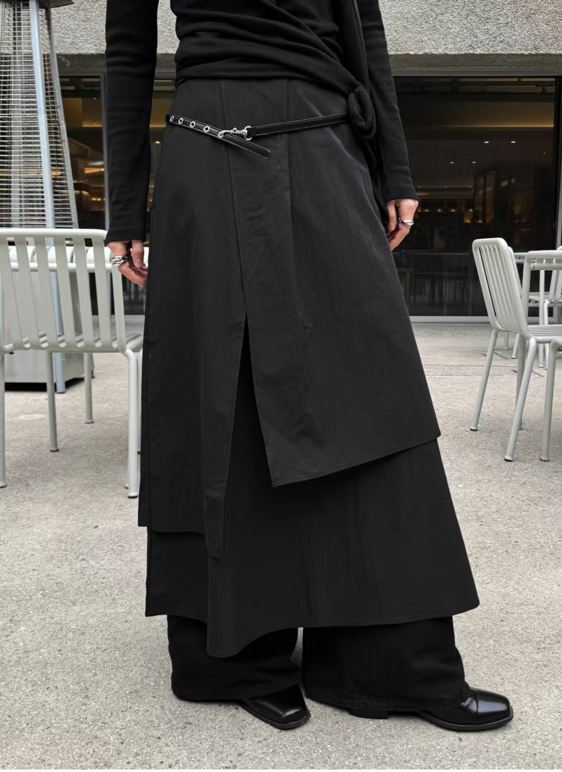 現貨 Layer Skirt #Black