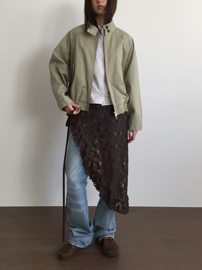 Lace Scarf Layer / 超高質ruffle邊lace💖必買！