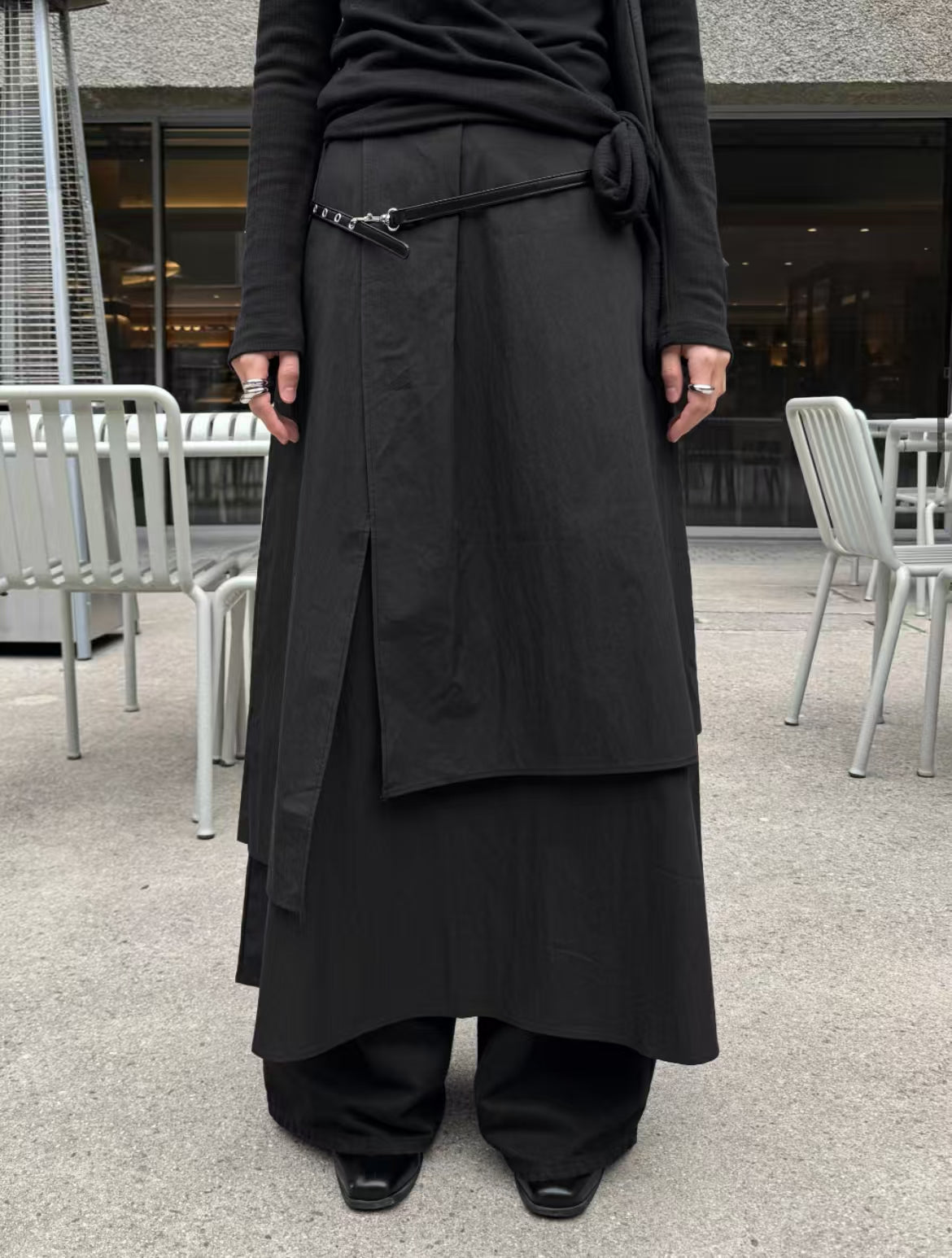 現貨 Layer Skirt #Black