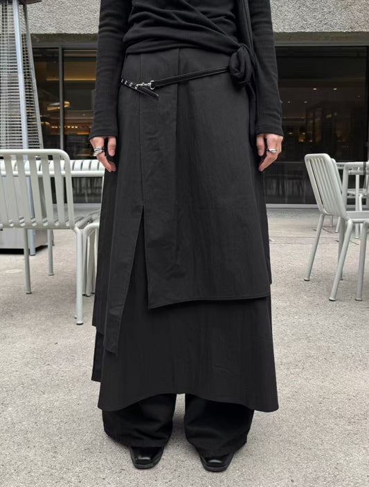 現貨 Layer Skirt #Black