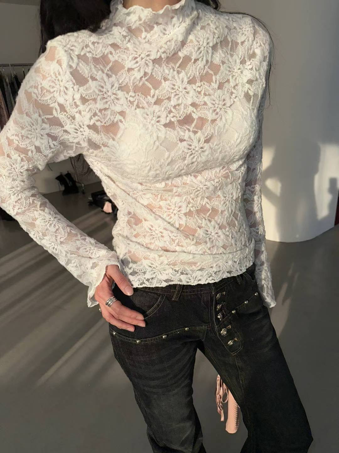 Floral Lace Top