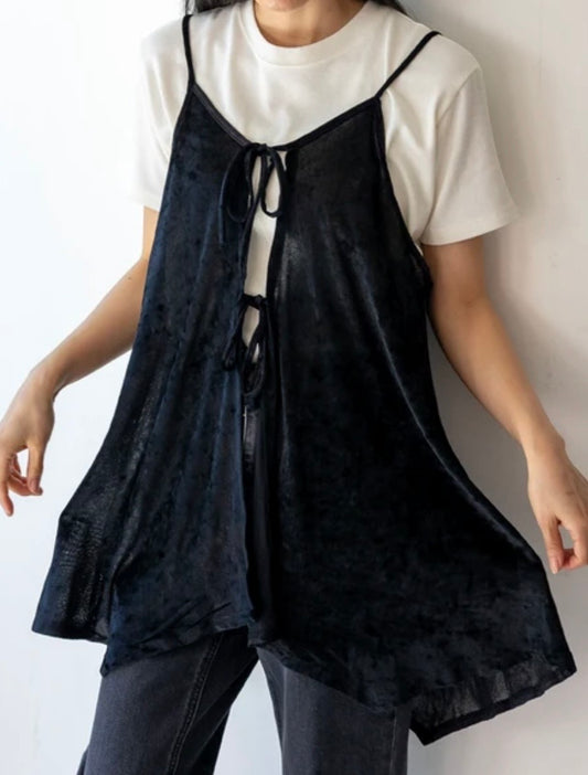 Velvet Ribbon Cami / 天鵝絨🪿