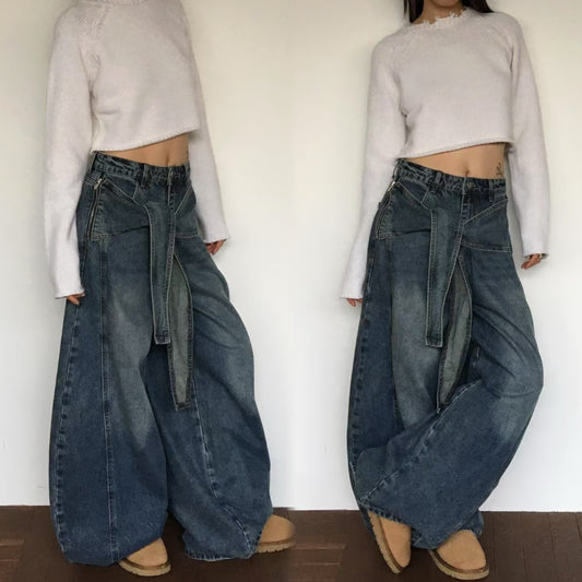 現貨 Tied Wide Denim #M