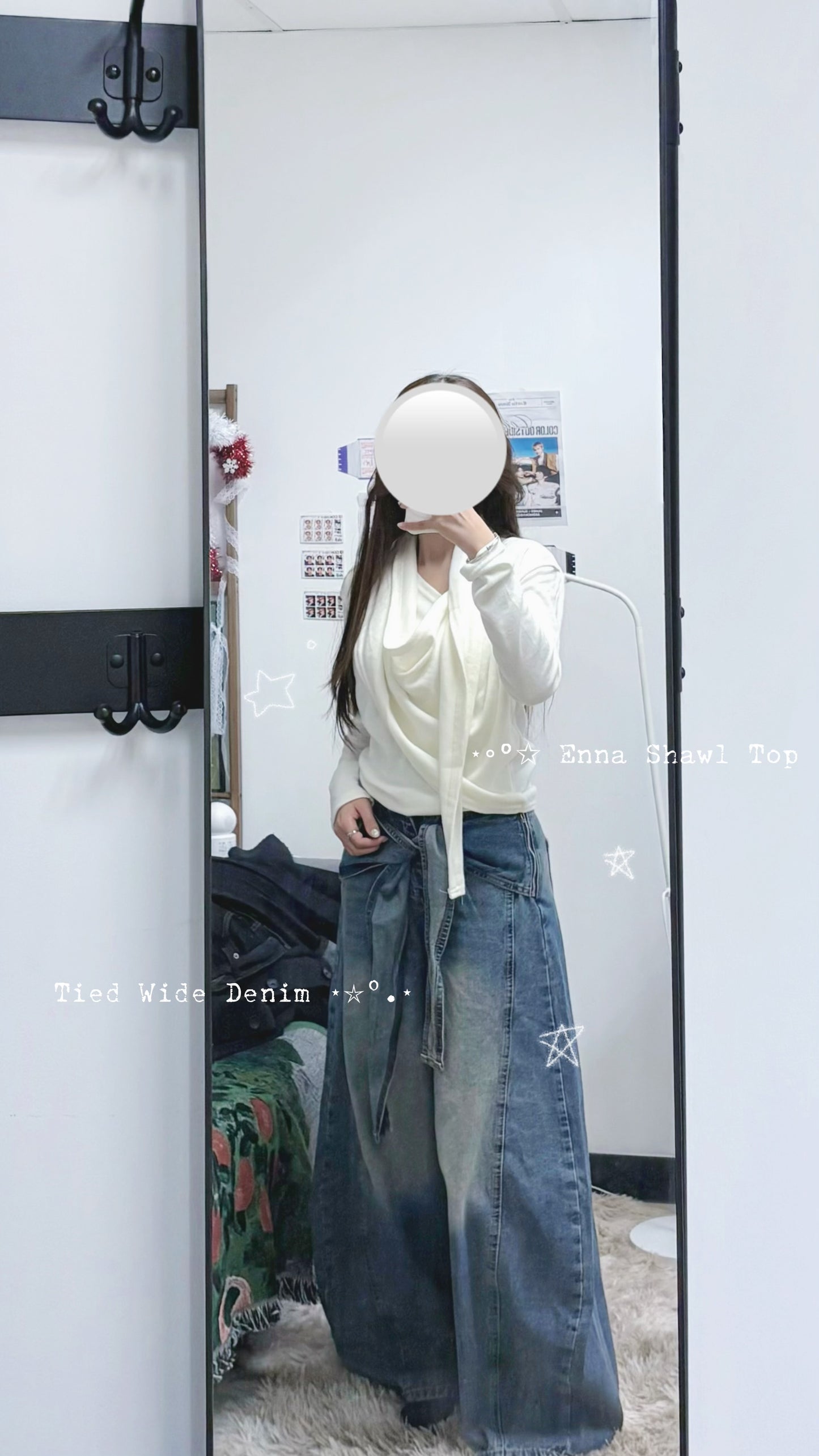現貨 Enna Shawl Top #Ivory